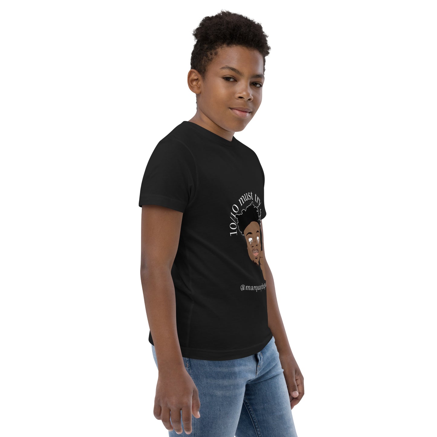 10/10 Must Try Again Youth jersey t-shirt